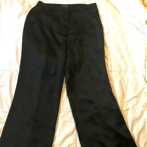 Ann Taylor shiny, black party pant
